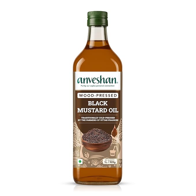 Anveshan Cold Pressed Black Mustard Oil
