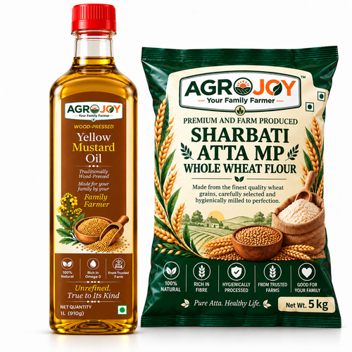 Daily Cooking Combo – Atta & Mustard Oil