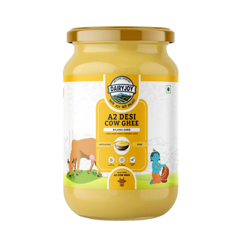 Dairy Joy A2 Desi Cow Ghee – Traditional Bilona Ghee | 500g