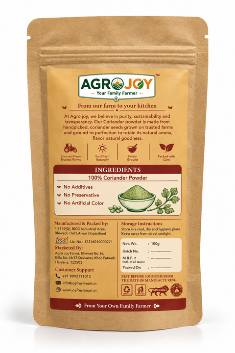 Buy Premium Coriander Powder | 100g