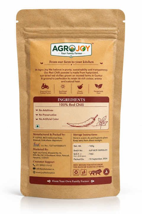 Red Chilli Powder | Pure & Fresh Spice | 100 g